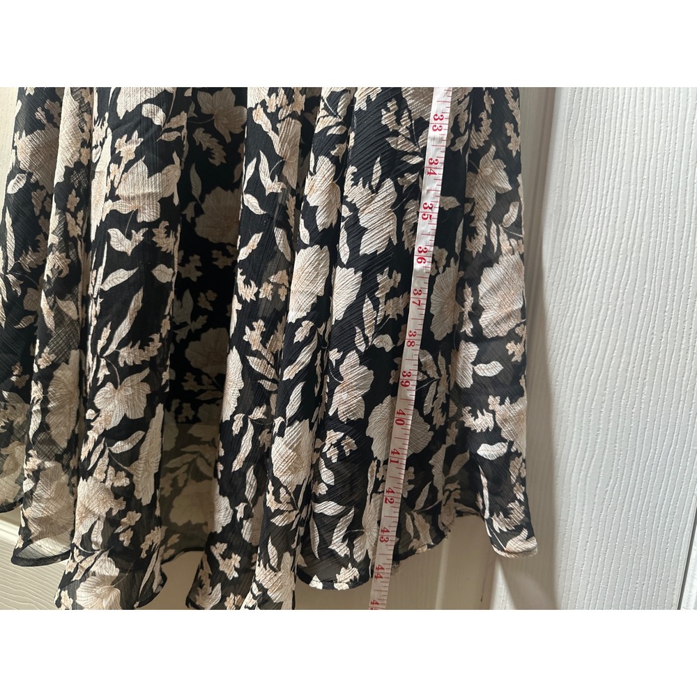 Express Floral Ruffle Maxi Dress - Picture 6 of 7